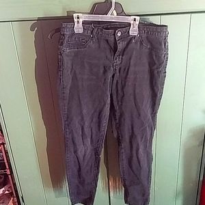 Mid rise denim leggings